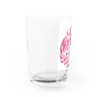 【公式】東京陰陽塾の式神・龍 赤バージョン Water Glass :left