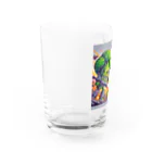 monpinのtorannsufo-mu　ぶろっこにゃん Water Glass :left