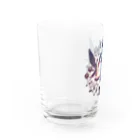 3匹の黒猫 ショップの審判の天秤 Water Glass :left