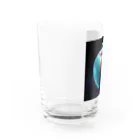 godo_dioの３D　立体視　リンゴ Water Glass :left