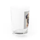 Hapirizeのパグりん Water Glass :left