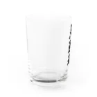 着る文字屋の大通魂 （地元魂） Water Glass :left