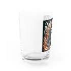 ロック堂のスカルスター Water Glass :left