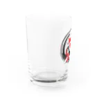 東京ローラーダービーのTRDロゴ Water Glass :left