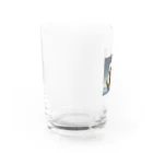 にんにんにんじゃの熊海賊 Water Glass :left