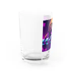 white-Stoneのフィットネスベア Water Glass :left