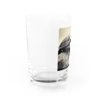 hinn-ketuの３、風に立つカメ Water Glass :left