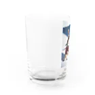 GoldCatの雪猫 Water Glass :left