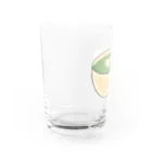 orange_honeyの抹茶オレ　ワンポイント Water Glass :left