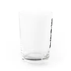 着る文字屋の道頓堀魂 （地元魂） Water Glass :left