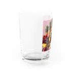 テフラんずのボタニカルフルーツ Water Glass :left