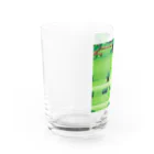 クロスクリエイティブのゴルフをするゴリラ Water Glass :left