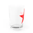 ファンシーTシャツ屋の赤星 Water Glass :left