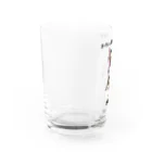 torahiva89のミケ猫ひばり Water Glass :left