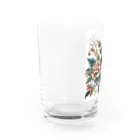 shopの花柄 Water Glass :left