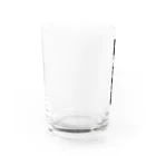 着る文字屋の男子バレーボール部 Water Glass :left