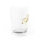 魅螺驅琉工房のおやこありくい Water Glass :left