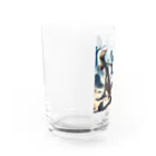 ニコネガショップの怠惰なゾンビ君 Water Glass :left