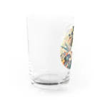 manyou-lab_Ukiyo-eの浮世絵 美人画 Ukiyoe beauty painting [UB-NIJI06-SR002-0007] Water Glass :left