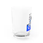 Simizimi_sizimiのしみじみしじみの荒波にもまれてます。 Water Glass :left