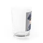 可愛いは宇宙のベビーポリスメン Water Glass :left