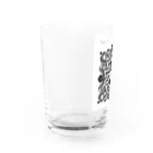 h-takujirouの梵字「クリーク」 Water Glass :left