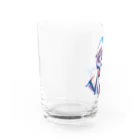 WING_0101の和風なサメちゃん Water Glass :left