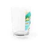 yumiceのice meets オリガミカワウソ Water Glass :left