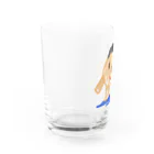 chicodeza by suzuriの人間 Water Glass :left