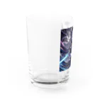 くろぼんの女性剣士 Water Glass :left