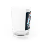 Bumps Design Collectionの水道屋さんシリーズ～てんてん君 Water Glass :left