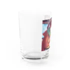 aoicanonの雪の結晶を研究する女性 Water Glass :left