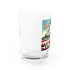 NAOKI_canonのゴリラのThank you！（赤い車①） Water Glass :left