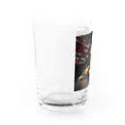 NiTiのガレージにいる犬 Water Glass :left