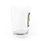 魔法雑貨店 ねこおてての偉大な魔法使いの肖像画 Water Glass :left