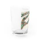 テフラんずのチェーンデザイン Water Glass :left