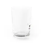 津軽三味線などの津軽三味線を弾くシマエナガ Water Glass :left