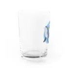 ゆっきーのクジラとおんなのこ Water Glass :left