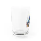 あんぽぴゅらーあーてぃすとのPuppy Water Glass :left