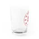 中華呪術堂（チャイナマジックホール）の【かすれ赤】交通安全おじさん  Water Glass :left