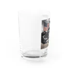 ANTARESのアメリカンライダー柴犬 Water Glass :left