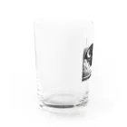 アートフル・メッセンジャーのゆめねこ Water Glass :left