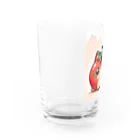 コウヘイのトマト猫 Water Glass :left