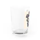 戦国時代マニアのデフォルメ小早川秀秋君 Water Glass :left