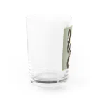 katamimi_ns_kawashimaのヴィンテージ風フレンチブルドッグ Water Glass :left