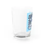 7no70の艱難は忍耐を生み、忍耐は品性、品性は希望を生む２ Water Glass :left