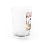 neko_shopのねこケーキ４ Water Glass :left