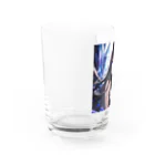 astatosのクリスタルと女性 Water Glass :left