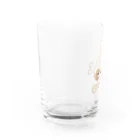 🎗💐みぃの公式グッズ屋さんのふわふわ うさぎ🐰みぃみちゃんグッズ Water Glass :left