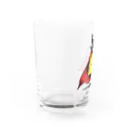 Lapis SHOPの黒猫ヒーロー Water Glass :left
